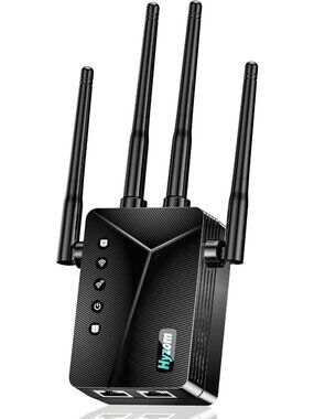 High-Speed WiFi Extender Signal Booster for Home, Internet Range Enhancer